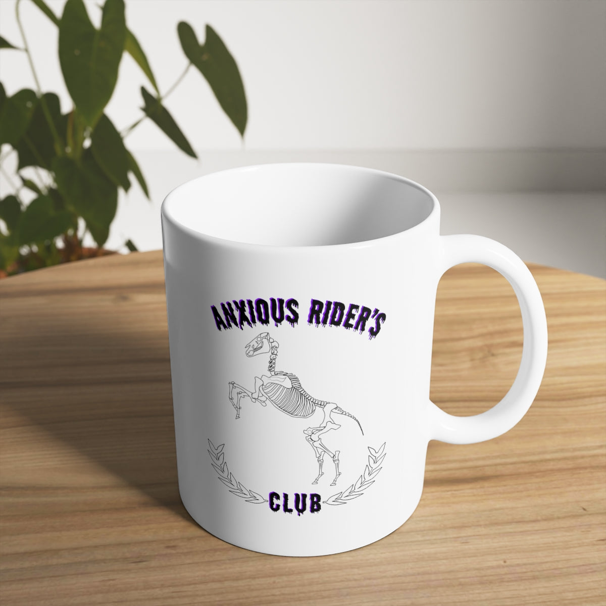 Anxious Rider's Club ~ Ceramic Mug