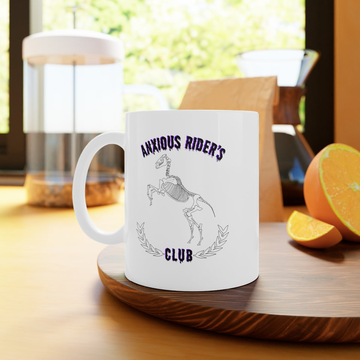 Anxious Rider's Club ~ Ceramic Mug