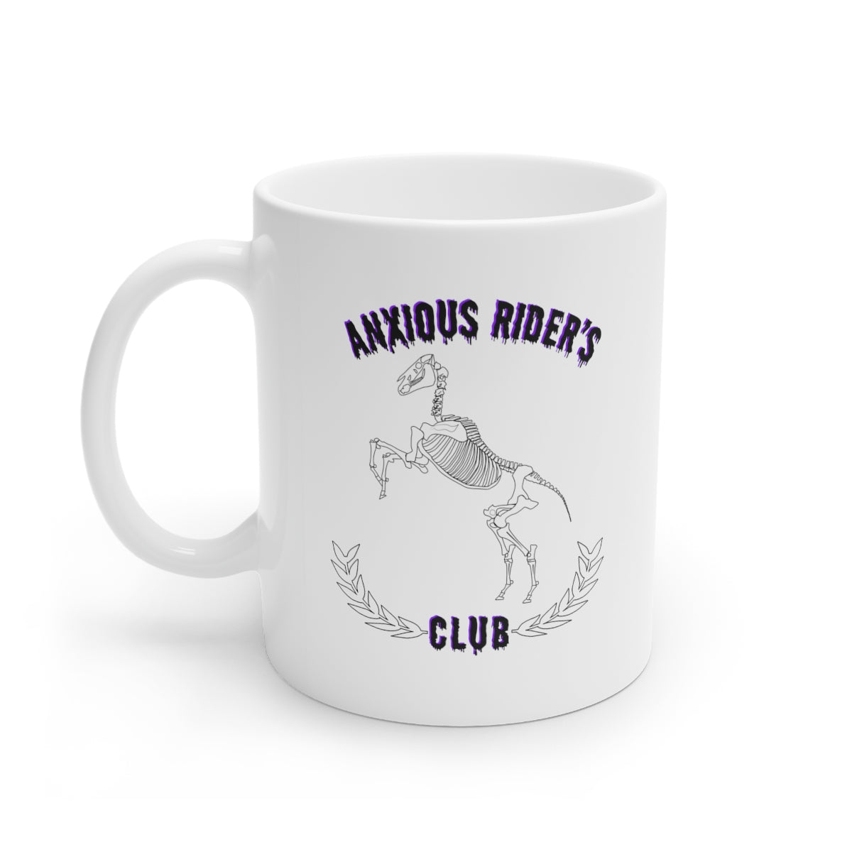 Anxious Rider's Club ~ Ceramic Mug