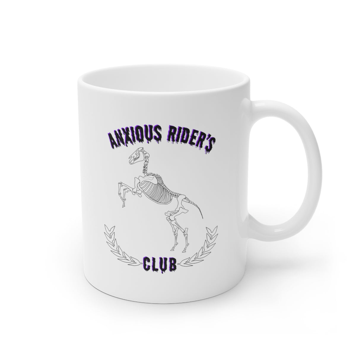 Anxious Rider's Club ~ Ceramic Mug